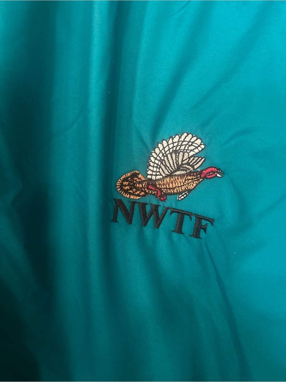 Vintage JADE  Hartwell ViaSport Jacket XXL Dark Jade Full Zip Turkey Hunting